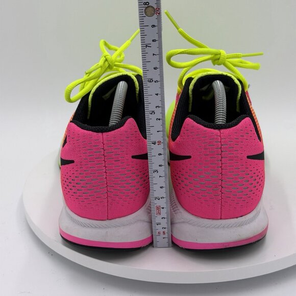 Nike Zoom Pegasus 33 Neon Shoes Mens Size 11 Running 846327-999 Sneakers - Picture 5 of 8